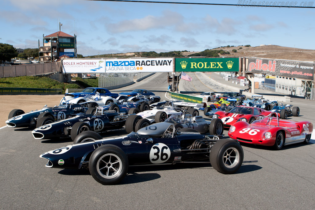 Driven and/or designed by Dan Gurney - Chassis: 104  - 2010 Monterey Motorsports Reunion