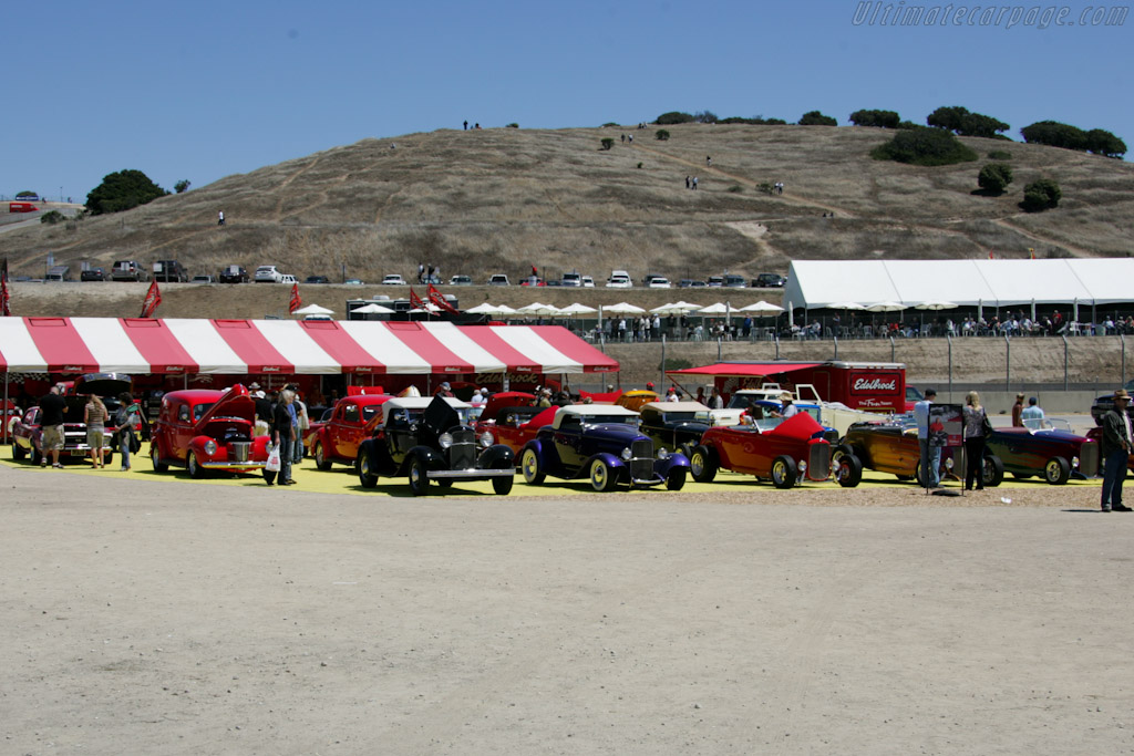 Edelbrock display   - 2010 Monterey Motorsports Reunion