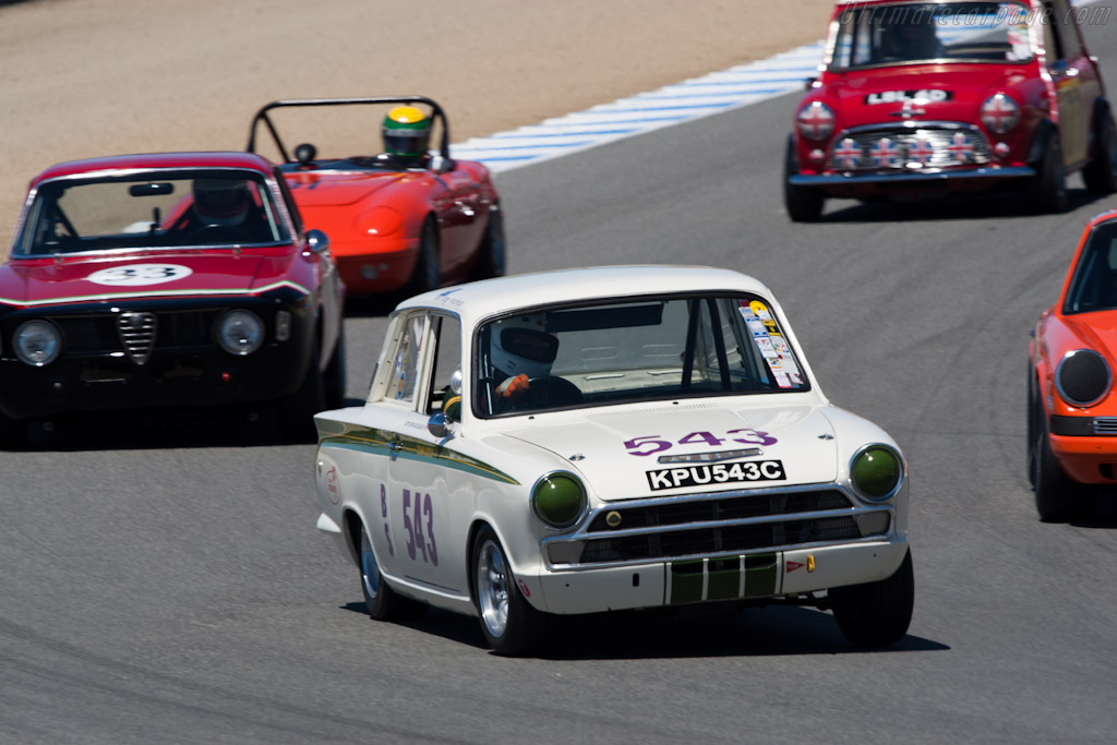 Lotus Cortina   - 2010 Monterey Motorsports Reunion