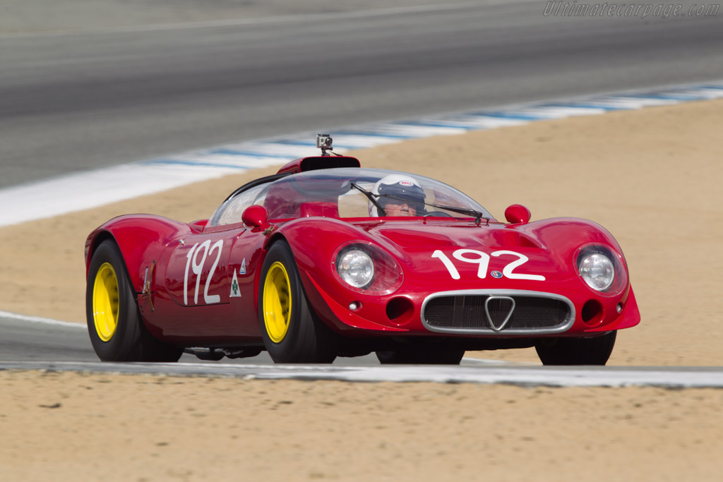 Alfa Romeo 33/2 Periscopica - Chassis: 75033.003 - Driver: Joe Nastasi - 2013 Monterey Motorsports Reunion