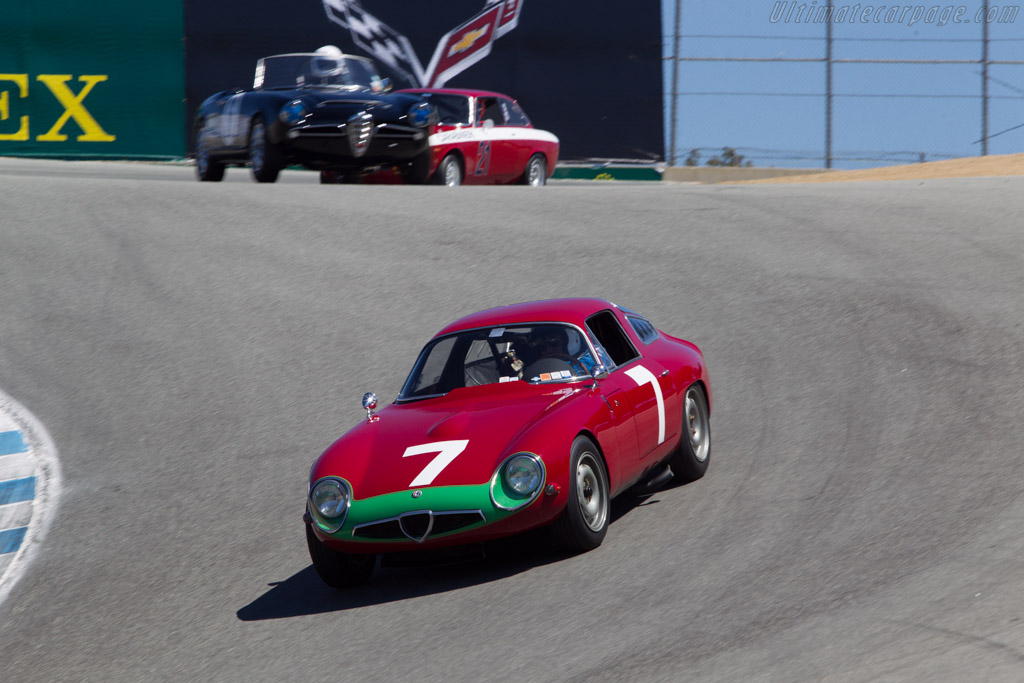 Alfa Romeo TZ - Chassis: AR10511 750060 - Driver: Marnix Dillenius - 2013 Monterey Motorsports Reunion