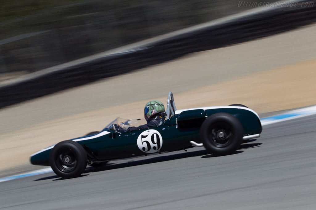 Cooper T59 - Chassis: FJ/35/62 - Driver: Jimmy Domingos - 2013 Monterey Motorsports Reunion