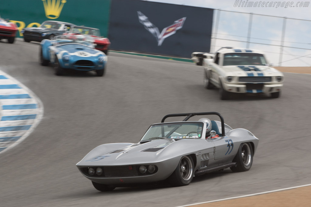 FiberFab Stingray Special - Chassis: 12612 - Driver: Wesley Abendroth - 2013 Monterey Motorsports Reunion