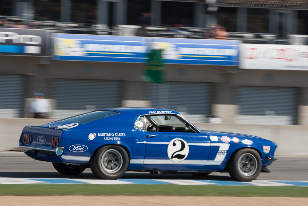 Ford Mustang Boss 302  - Driver: Mark Beaulieu - 2013 Monterey Motorsports Reunion