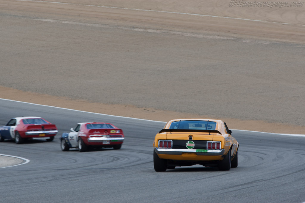 Ford Mustang Boss 302  - Driver: Jim Hague - 2013 Monterey Motorsports Reunion