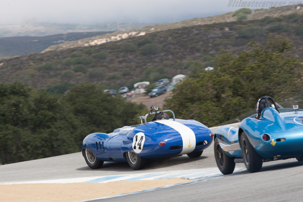 Lister Costin Chevrolet - Chassis: BHL 124 - Entrant: Rob Walton - Driver: Bruce Canepa - 2013 Monterey Motorsports Reunion