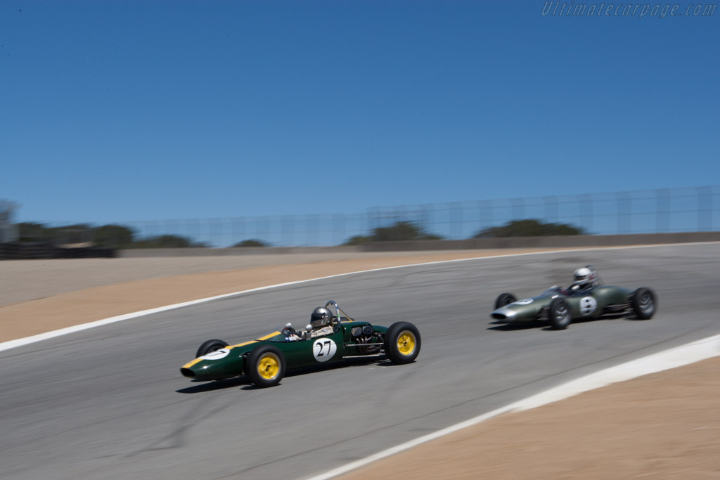 Lotus 27 - Chassis: 27/JM/22 - Driver: Chris Locke - 2013 Monterey Motorsports Reunion