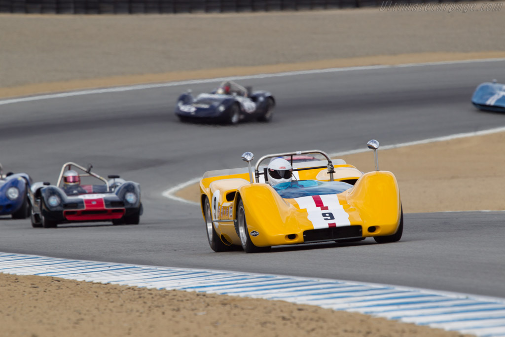 McLaren M6B Chevrolet - Chassis: 50-15 - Entrant: Bob Lee - Driver: Ilya Burkoff - 2013 Monterey Motorsports Reunion
