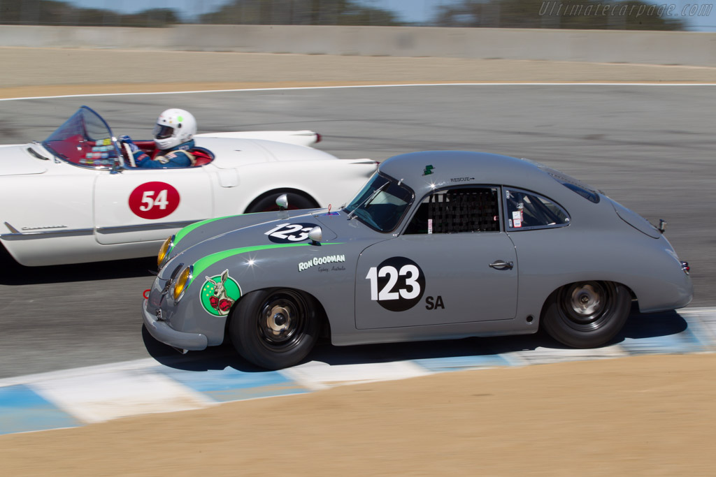 Porsche 356  - Driver: Ron Goodman - 2013 Monterey Motorsports Reunion