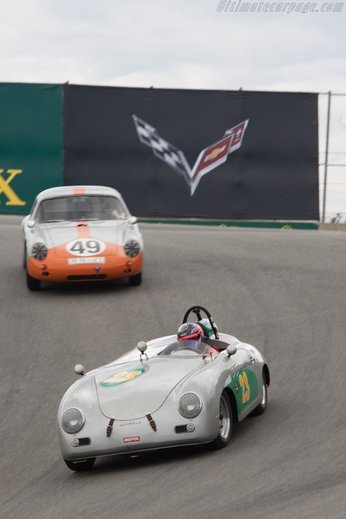 Porsche 356 Speedster - Chassis: 84297 - Driver: Andrew Prill - 2013 Monterey Motorsports Reunion