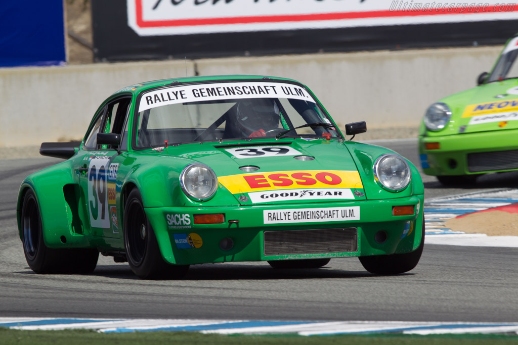Porsche 911 Carrera RSR 3.0  - Driver: Dennis Singleton - 2013 Monterey Motorsports Reunion