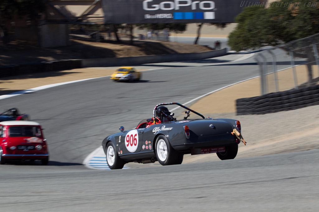 Alfa Romeo Giulia Spider - Chassis: 10123-378461 - Driver: Peter Inshaw - 2014 Monterey Motorsports Reunion