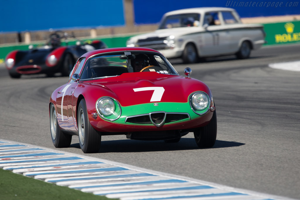 Alfa Romeo TZ - Chassis: AR10511 750060 - Driver: Marnix Dillenius - 2014 Monterey Motorsports Reunion