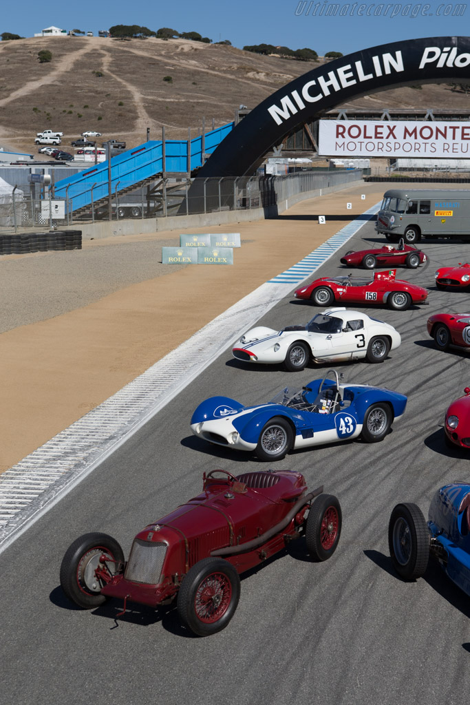 Maserati Tipo 26B - Chassis: 2515 - Entrant: Lawrence Auriana - 2014 Monterey Motorsports Reunion
