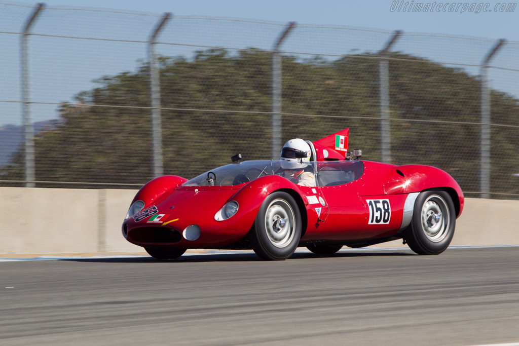 Maserati Tipo 63 Birdcage - Chassis: 63.004 - Driver: Jurgen Boden - 2014 Monterey Motorsports Reunion