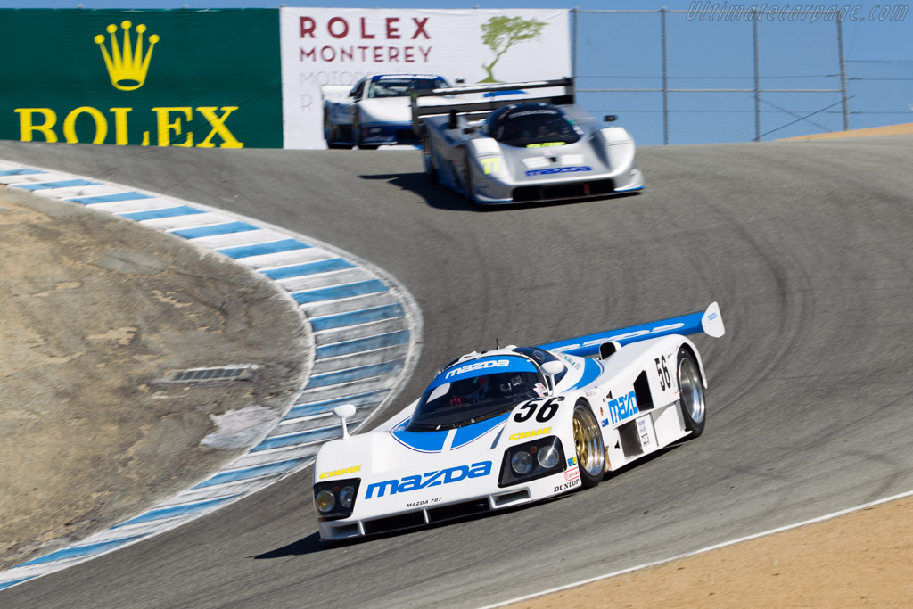 Mazda 787 - Chassis: 787 - 002 - Driver: Sylvain Tremblay - 2014 Monterey Motorsports Reunion