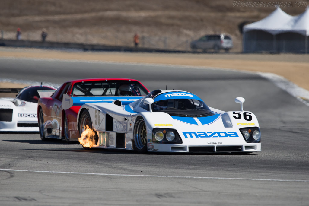 Mazda 787 - Chassis: 787 - 002 - Driver: Sylvain Tremblay - 2014 Monterey Motorsports Reunion
