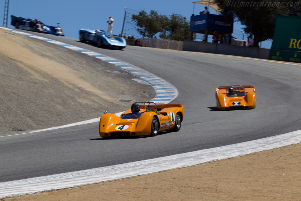 McLaren M6A Chevrolet - Chassis: M6A/1 - Driver: Richard Griot - 2014 Monterey Motorsports Reunion