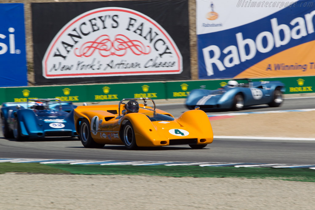 McLaren M6A Chevrolet - Chassis: M6A/1 - Driver: Richard Griot - 2014 Monterey Motorsports Reunion