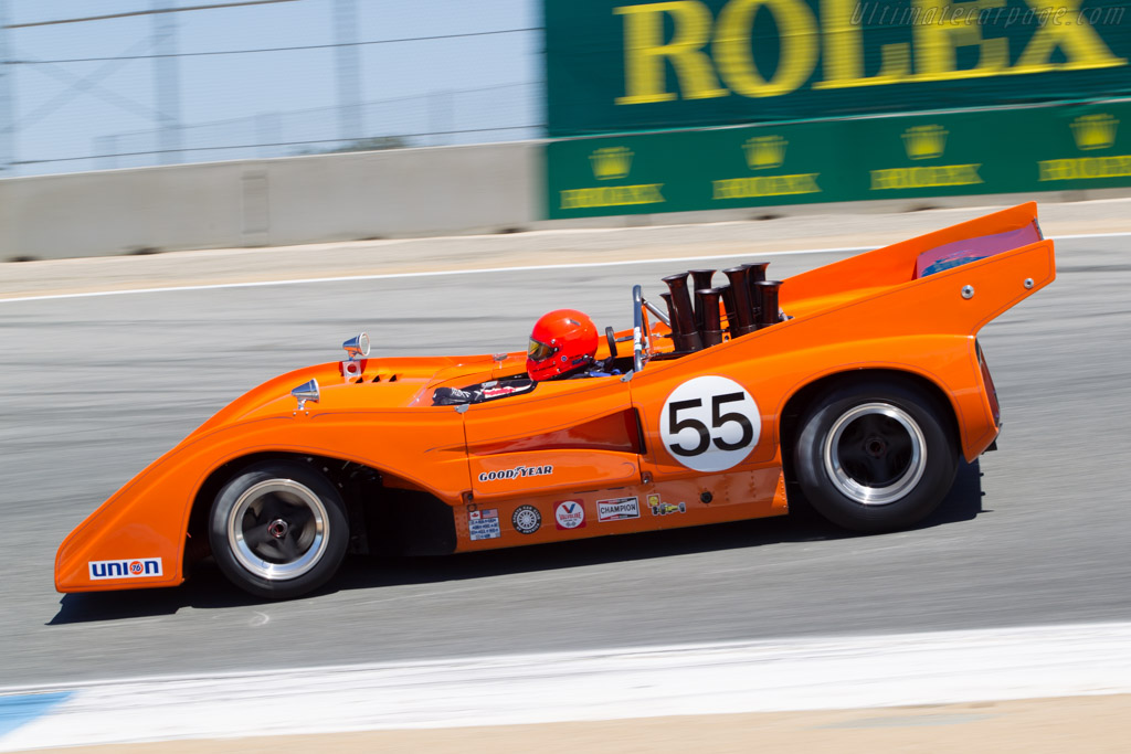 McLaren M8FP Chevrolet - Chassis: 1-72 - Driver: Robert Kauffman - 2014 Monterey Motorsports Reunion