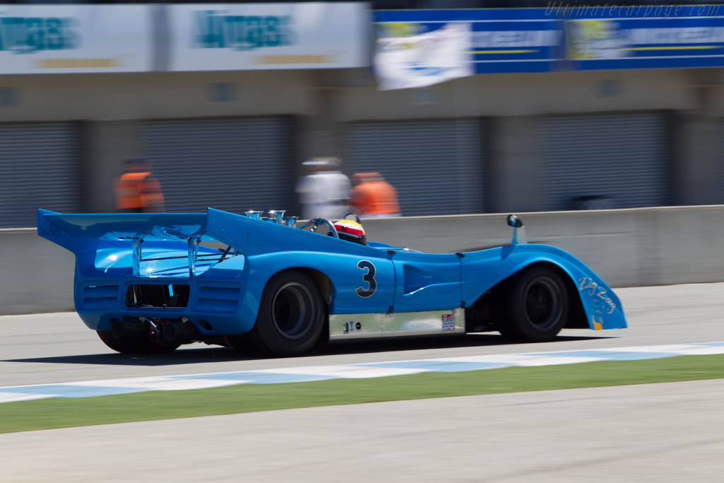 McLaren M8FP Chevrolet - Chassis: 8-72 - Driver: Jim Stengel - 2014 Monterey Motorsports Reunion