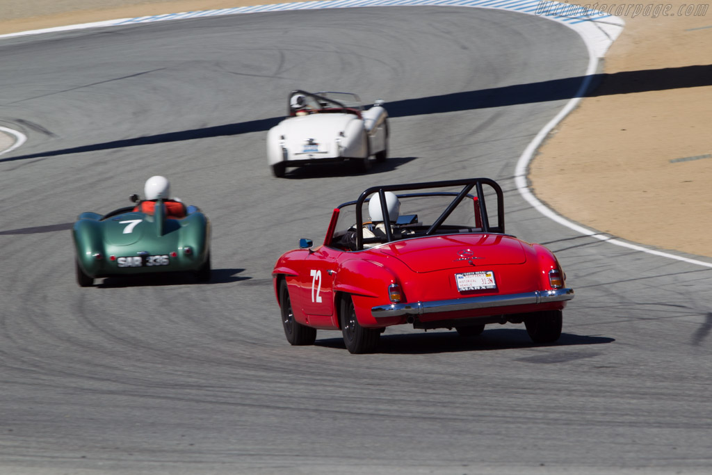 Mercedes-Benz 190 SL - Chassis: 121.040.10.002560 - Driver: Jeff Marx - 2014 Monterey Motorsports Reunion