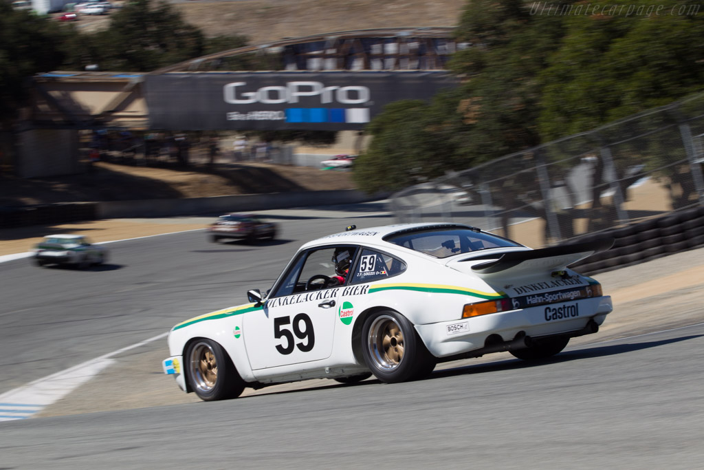 Porsche 911 Carrera RS 3.0 - Chassis: 911 460 9089 - Driver: Johan Dirickx - 2014 Monterey Motorsports Reunion