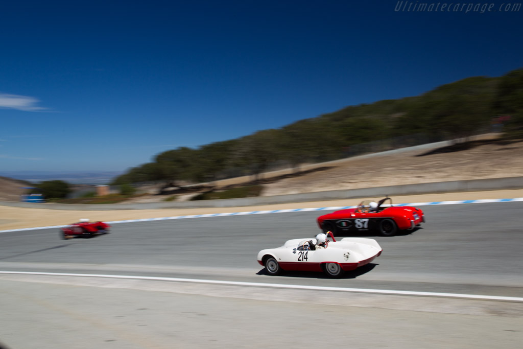 Abarth 207A - Chassis: 001 - Driver: Robert Davis - 2015 Monterey Motorsports Reunion
