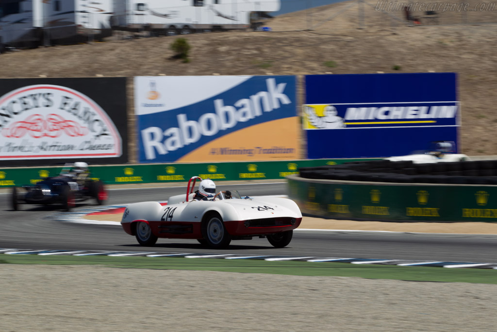 Abarth 207A - Chassis: 001 - Driver: Robert Davis - 2015 Monterey Motorsports Reunion