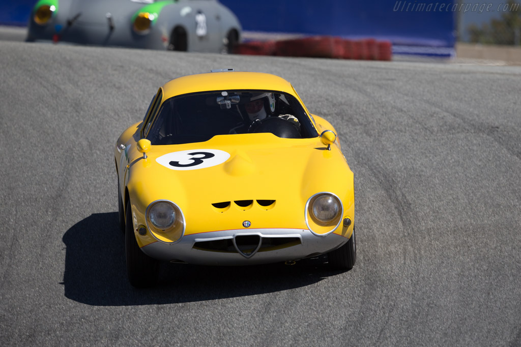 Alfa Romeo TZ - Chassis: AR10511 750008 - Entrant: Larry Auriana - Driver: Joe Colasacco - 2015 Monterey Motorsports Reunion
