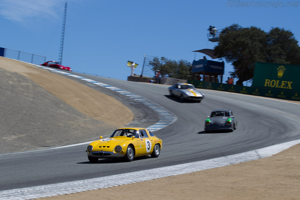 Alfa Romeo TZ - Chassis: AR10511 750008 - Entrant: Larry Auriana - Driver: Joe Colasacco - 2015 Monterey Motorsports Reunion