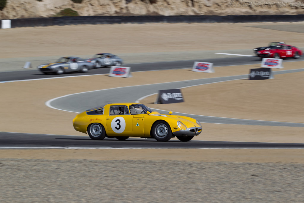 Alfa Romeo TZ - Chassis: AR10511 750008 - Entrant: Larry Auriana - Driver: Joe Colasacco - 2015 Monterey Motorsports Reunion