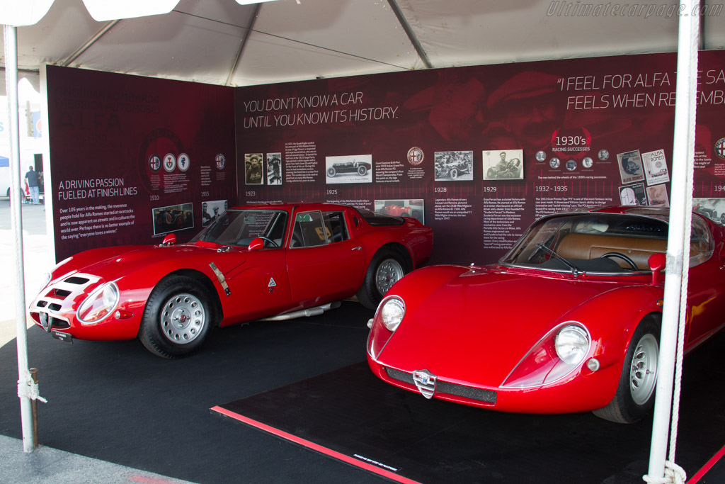 Alfa Romeo Tipo 33 Stradale - Chassis: 75033.113  - 2015 Monterey Motorsports Reunion