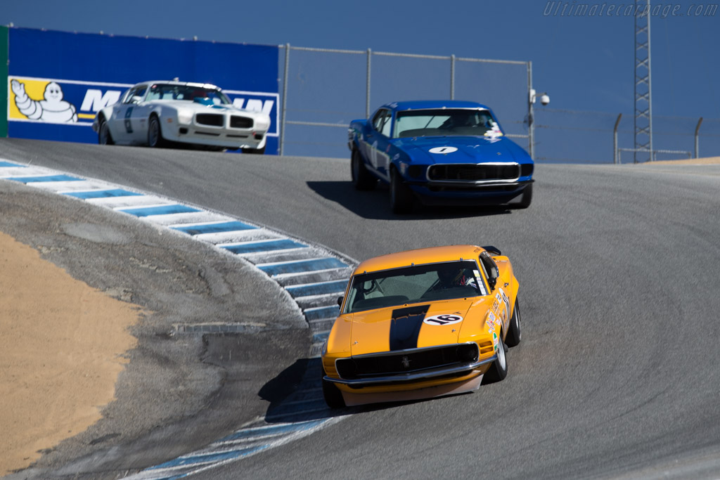 Ford Mustang BOSS 302  - Driver: Jim Click - 2015 Monterey Motorsports Reunion