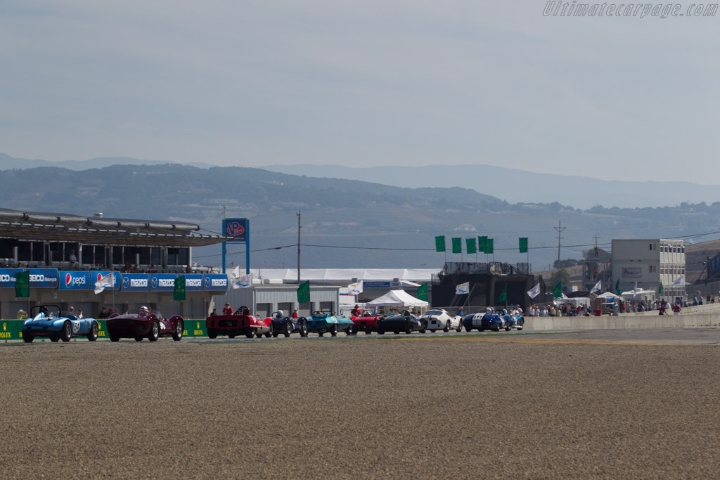 Maserati Tipo 61  - Driver: Derek Bell - 2015 Monterey Motorsports Reunion
