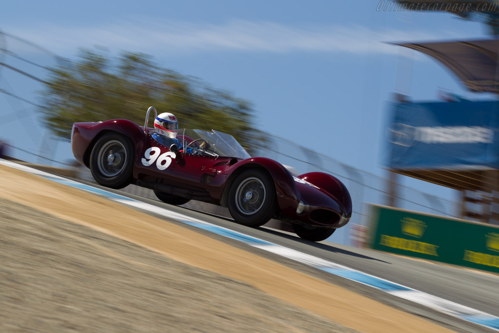 Maserati Tipo 61  - Driver: Derek Bell - 2015 Monterey Motorsports Reunion