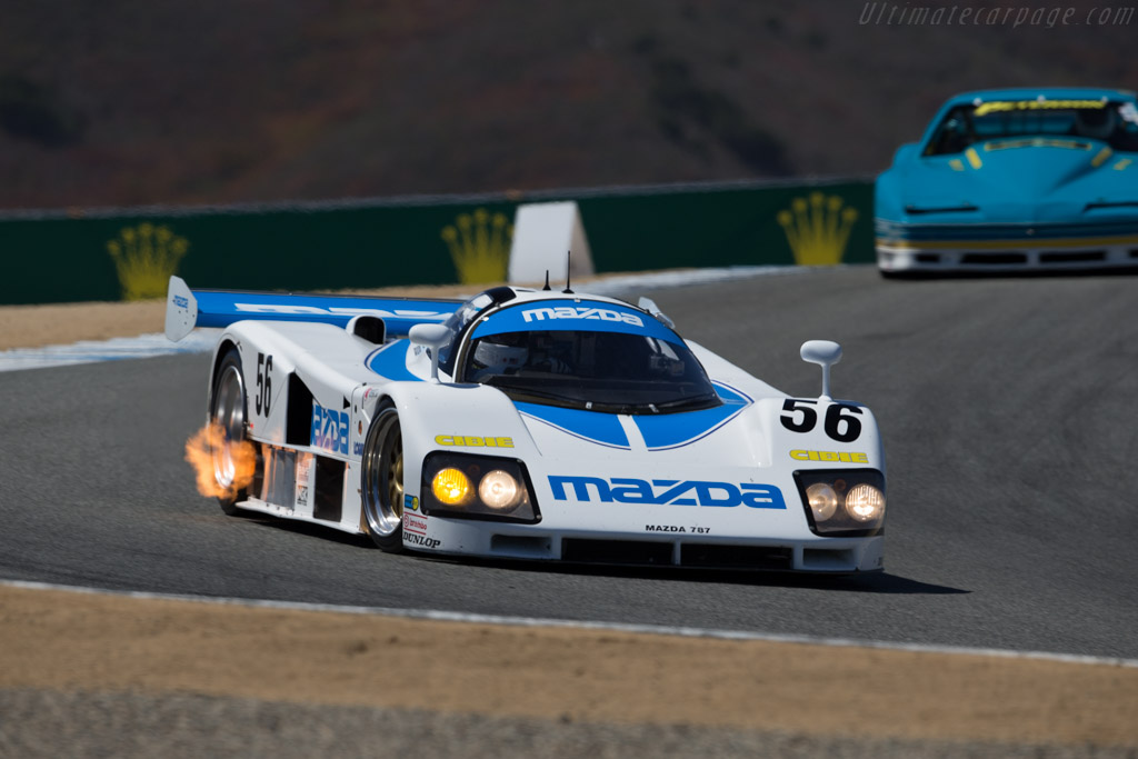 Mazda 787 - Chassis: 787 - 002 - Entrant: Mazda N.A. - Driver: Robert Davis - 2015 Monterey Motorsports Reunion