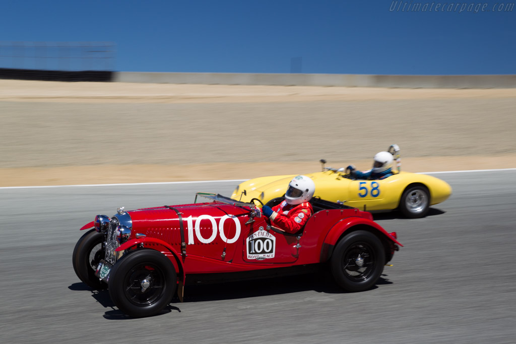 Morgan Plus 4 TT - Chassis: P2607 - Driver: Dennis Glavis - 2015 Monterey Motorsports Reunion