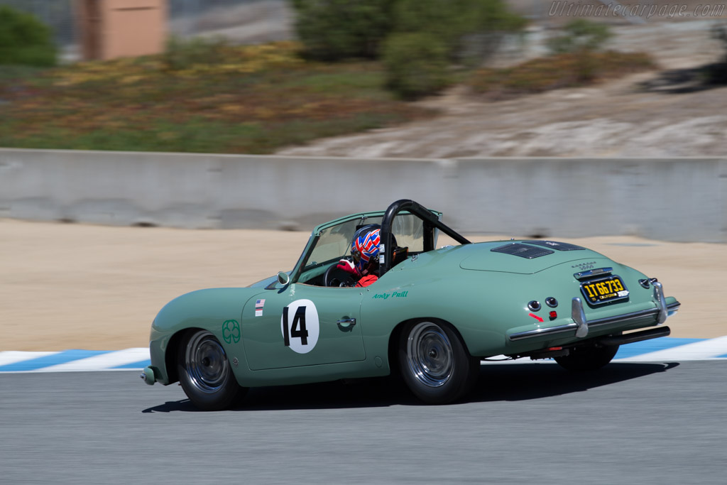 Porsche 356 America Roadster - Chassis: 12371 - Driver: Andy Prill - 2015 Monterey Motorsports Reunion