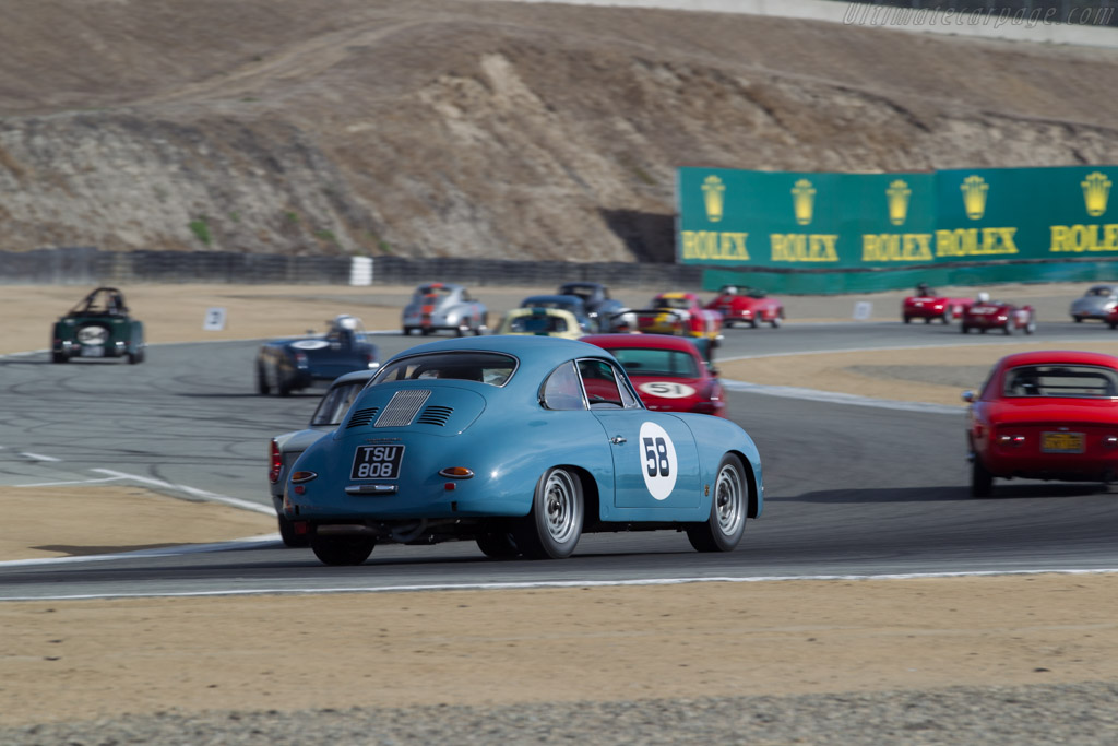 Porsche 356 Carrera GT - Chassis: 105558 - Driver: Michael Schweeney - 2015 Monterey Motorsports Reunion