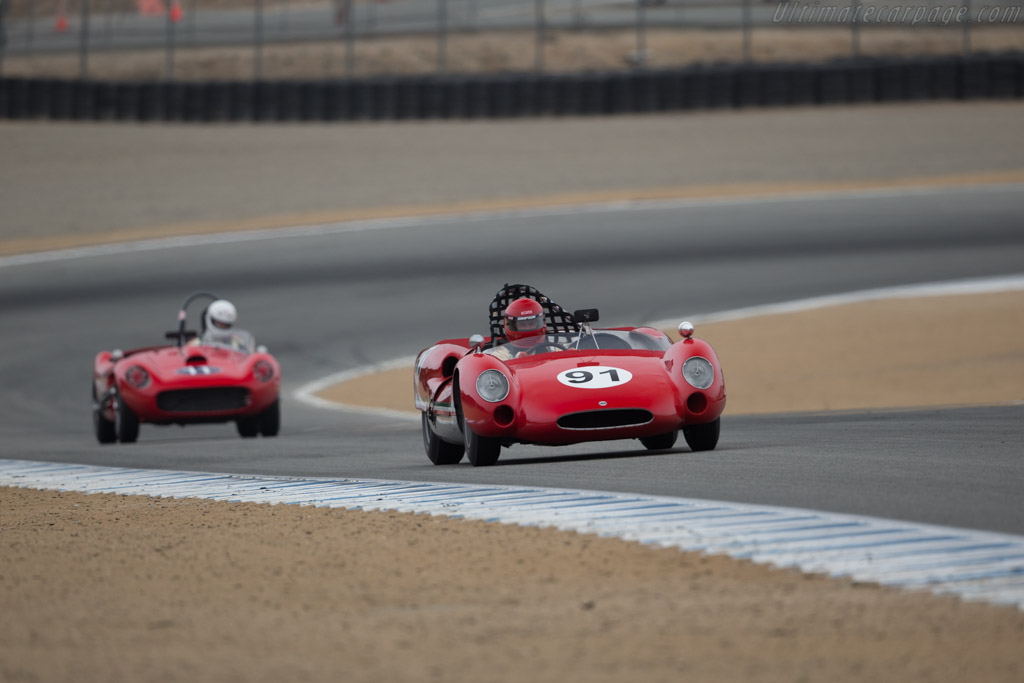 Cooper Monaco Ferrari - Chassis: CM/5/62 - Driver: Fred Burke - 2017 Monterey Motorsports Reunion