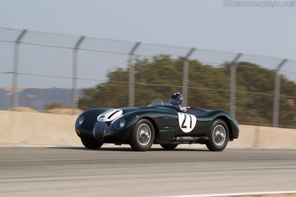 Jaguar C-Type - Chassis: XKC 050 - Driver: Jeffrey O'Neill - 2017 Monterey Motorsports Reunion