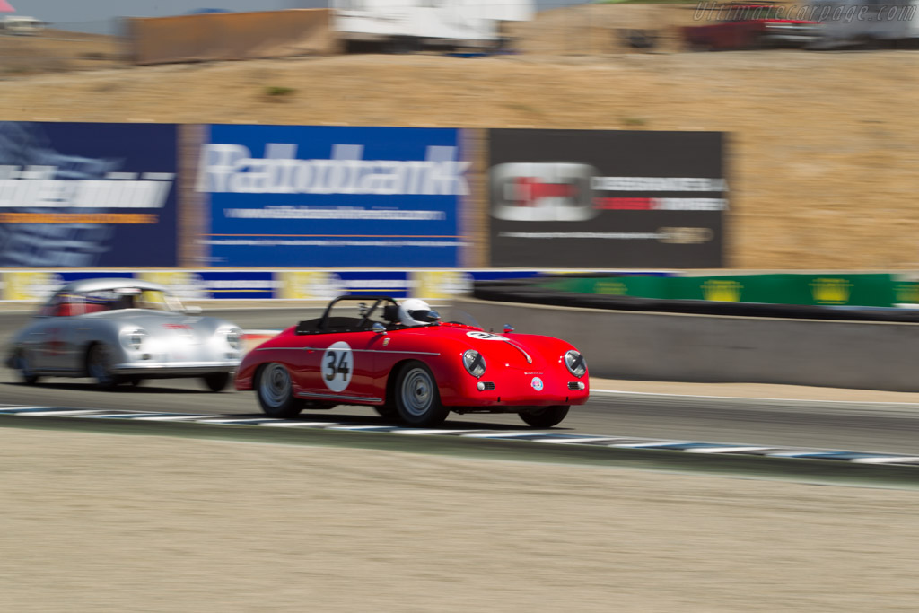Porsche 356 Super Convertible D - Chassis: 85642 - Driver: Charles Christensen - 2017 Monterey Motorsports Reunion