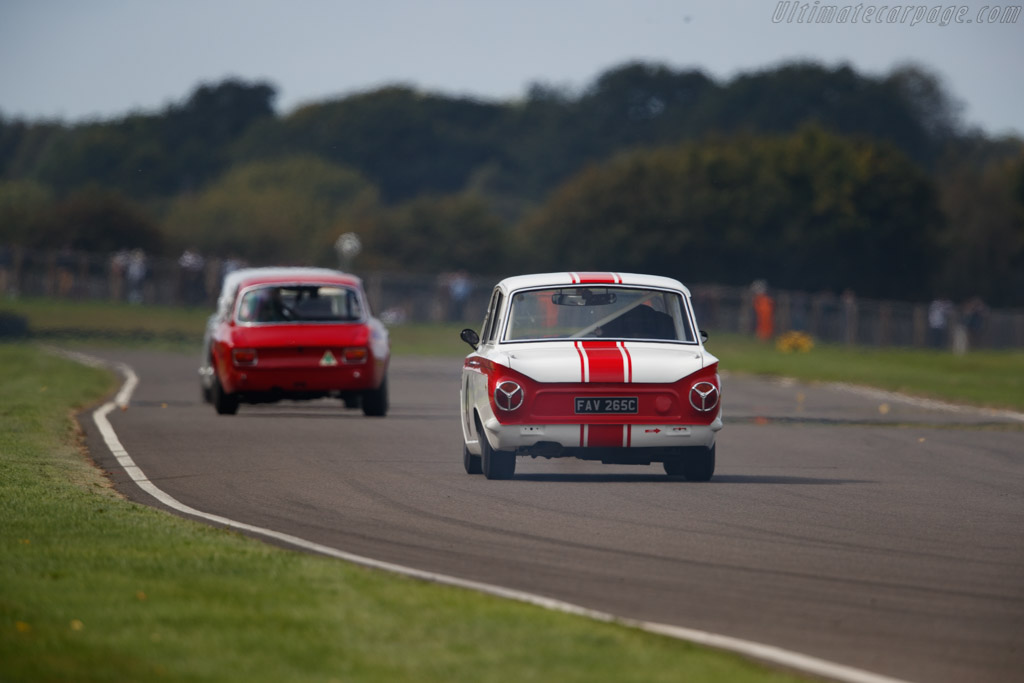 Ford Lotus Cortina Mk1  - Entrant / Driver Rob Myers - 2018 Goodwood Revival