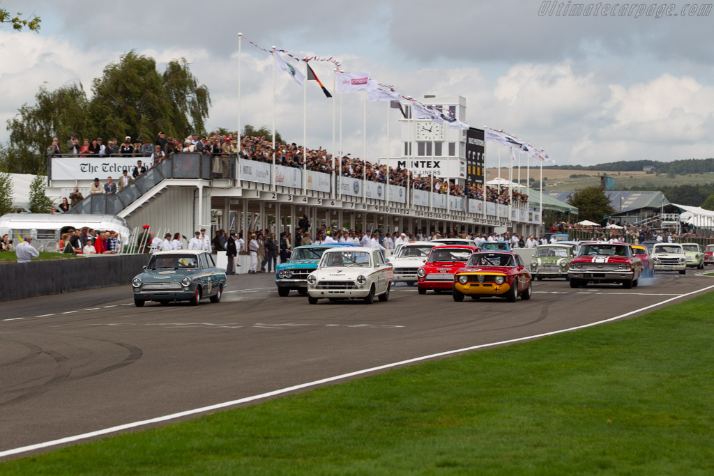 Ford Lotus Cortina Mk1  - Entrant: Howard Donald - Driver: Mike Jordan - 2018 Goodwood Revival