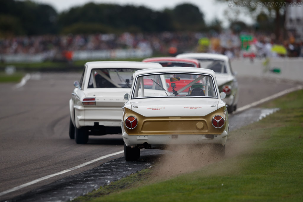Ford Lotus Cortina Mk1  - Entrant: Steve Soper - Driver: Andy Priaulx - 2018 Goodwood Revival