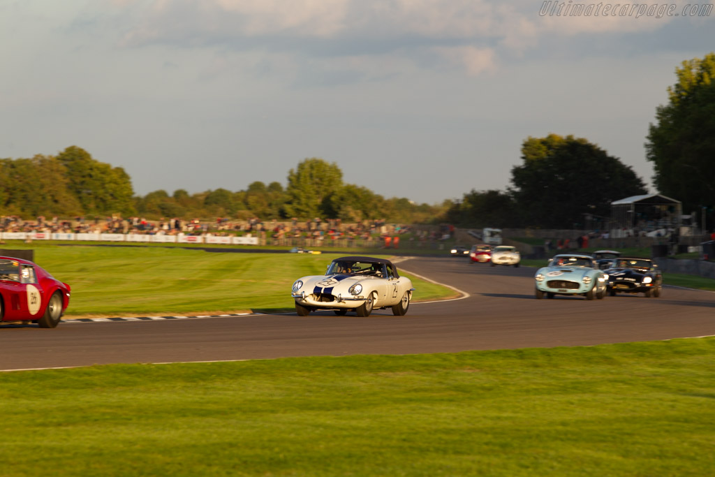 Jaguar E-Type  - Entrant: Gregor Fisken - Driver: Gregor Fisken / Marino Franchitti - 2018 Goodwood Revival