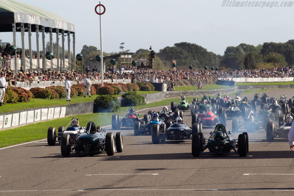 Off they go   - 2018 Goodwood Revival