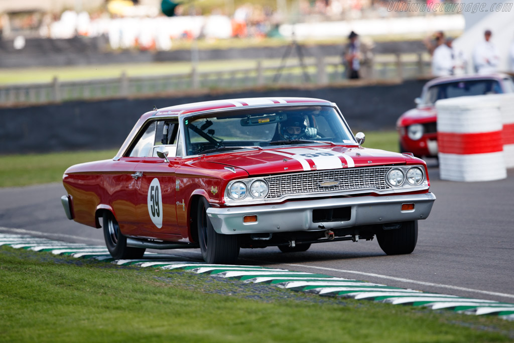 Ford Galaxie 500  - Driver: Jimmie Johnson - 2022 Goodwood Revival