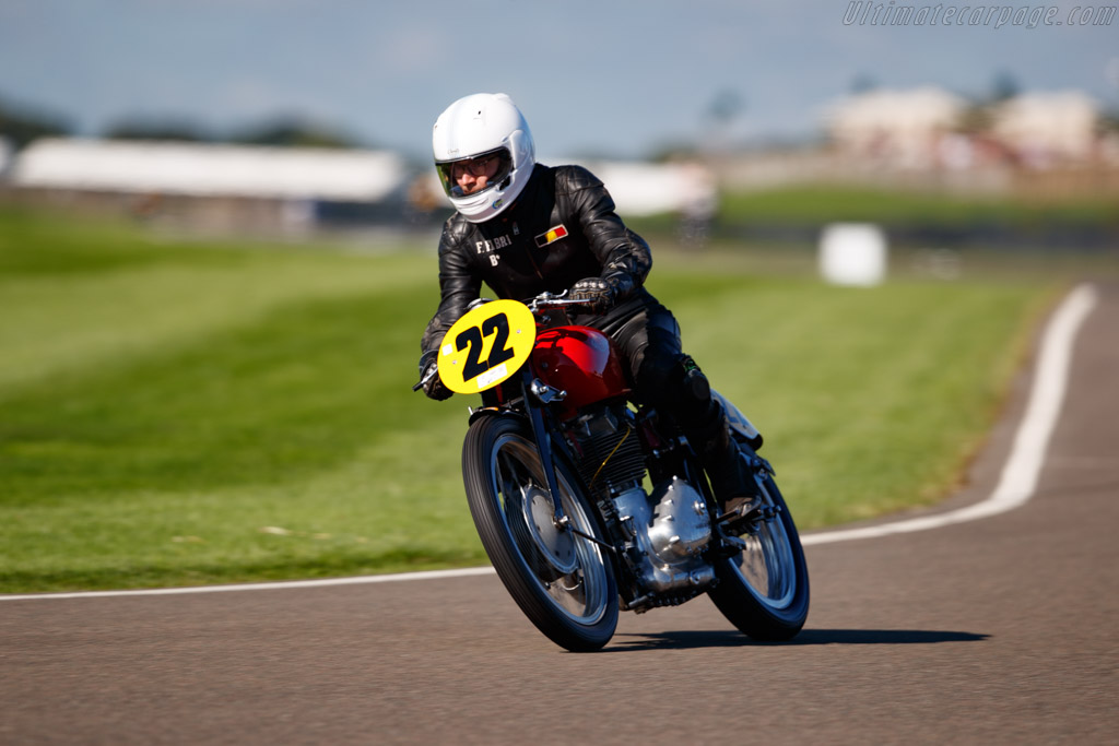 Gilera San Remo  - Driver: François Rivaz / Hornby - 2022 Goodwood Revival